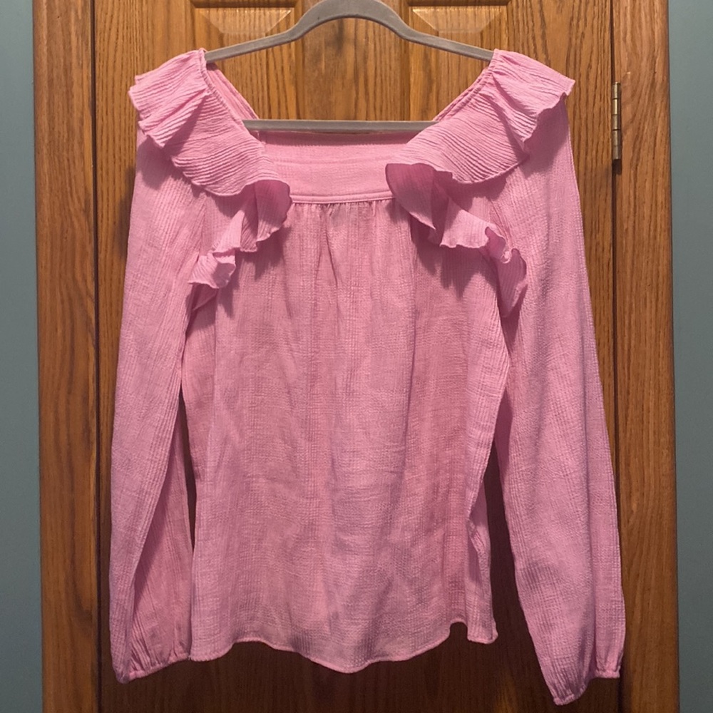 Pink Design365 shirt size Small